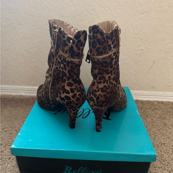 Bellini leopard ankle booties - Picture 5 of 7